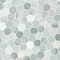 Msi Icelandic Green Hexagon 12"X11.81"X 10 Mm Polished Marble Mesh-Mounted Mosaic Wall Tile, 10PK ZOR-MD-0486 - alternate 3